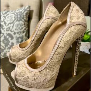 Bebe Pumps & Matching Clutch